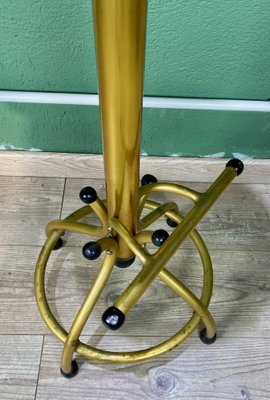 Vintage Gold & Red Bar Stool-ROJ-1317659