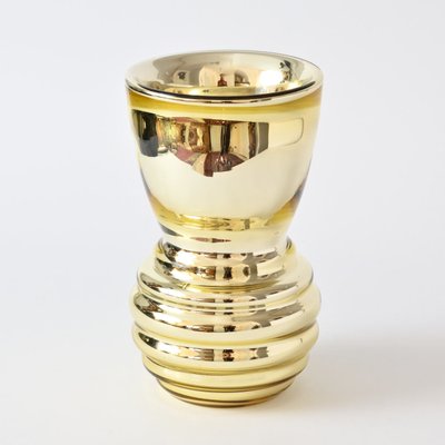 Vintage Gold Vase, 1930s-IXK-1438532