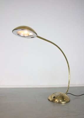 Vintage Golden Arc Table Lamp from Meblo, 1980s-HGJ-1170337