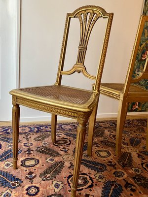 Vintage Golden Chairs, Set of 2-TEB-1801051