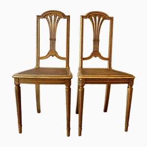 Vintage Golden Chairs, Set of 2-TEB-1801051