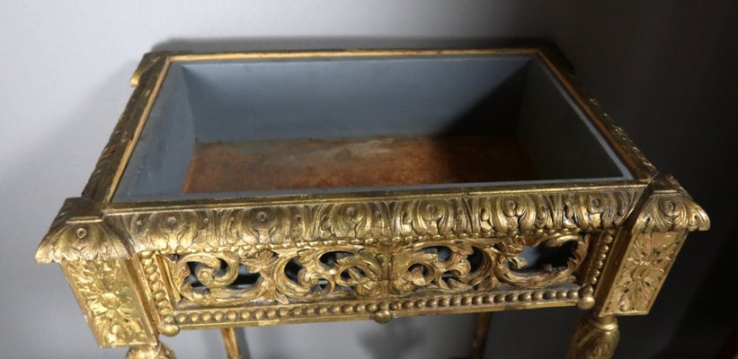 Vintage Golden Garden Console-WSV-1719304