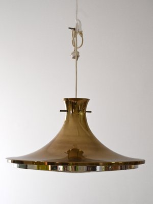 Vintage Golden Pendant Lamp, 1960s-QWP-2042866