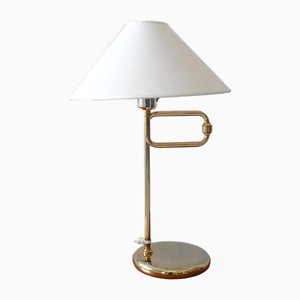 Vintage Golden Table Lamp, 1970s-QWP-2035547