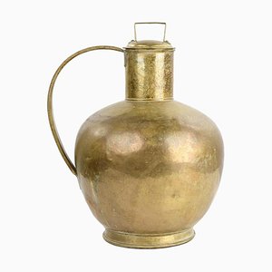 Vintage Golden Vase in Brass-NQ-1790102