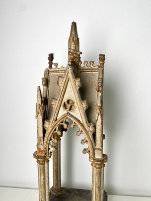 Vintage Gothic Church Architectural Model-KKG-1349683