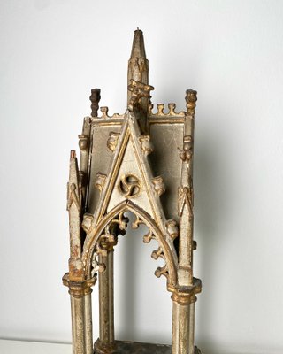 Vintage Gothic Church Architectural Model-KKG-1349683