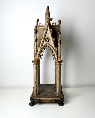 Vintage Gothic Church Architectural Model-KKG-1349683