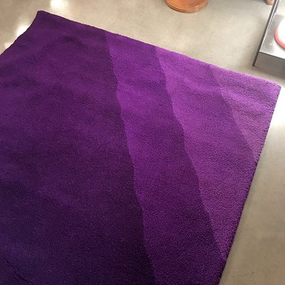 Vintage Gradient Purple Rug, Italy-BVG-864347