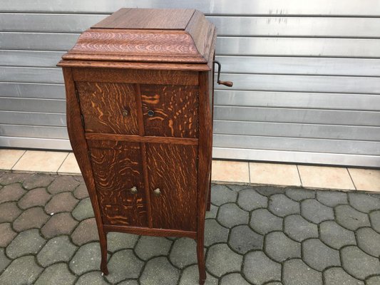 Vintage Gramophone in a Cabinet by Jupiter Mark Bevete, 1920s-WQQ-620014