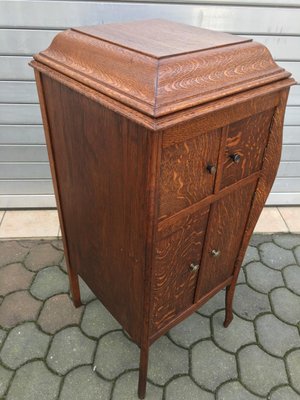 Vintage Gramophone in a Cabinet by Jupiter Mark Bevete, 1920s-WQQ-620014