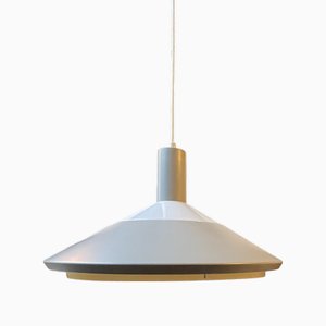 Vintage Gray Pendant Lamp from Louis Poulsen, 1970s-LCR-2042138