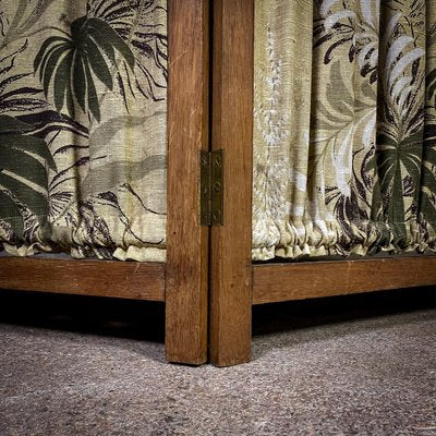 Vintage Green Botanical Room Divider-IA-1412598