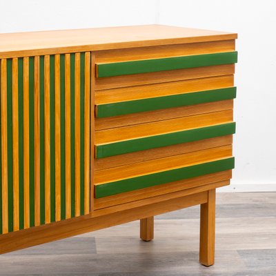 Vintage Green Lacquered Sideboard, 1960s-BIG-2016085