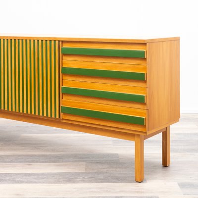 Vintage Green Lacquered Sideboard, 1960s-BIG-2016085