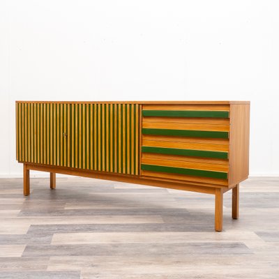 Vintage Green Lacquered Sideboard, 1960s-BIG-2016085