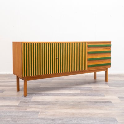 Vintage Green Lacquered Sideboard, 1960s-BIG-2016085