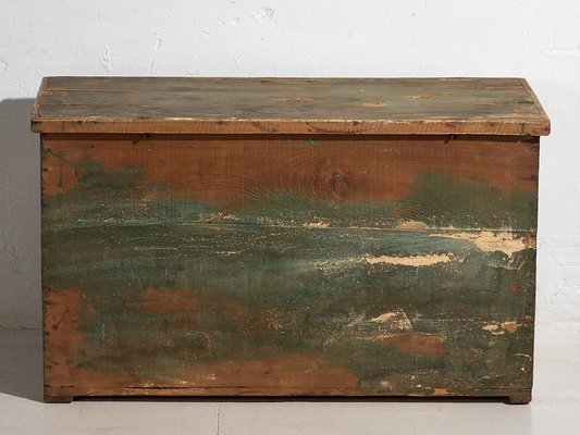 Vintage Green Patina Chest, 1920-ZNJ-2035304