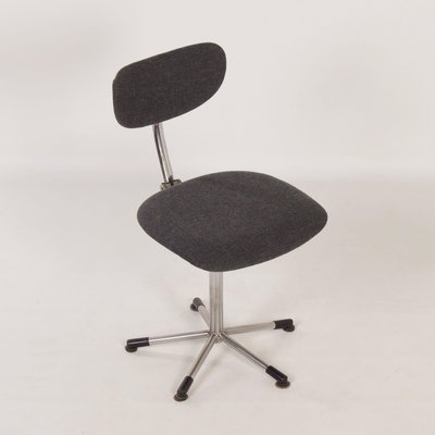 Vintage Grey Desk Chair, 1960s-ZT-1287066