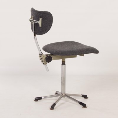 Vintage Grey Desk Chair, 1960s-ZT-1287066