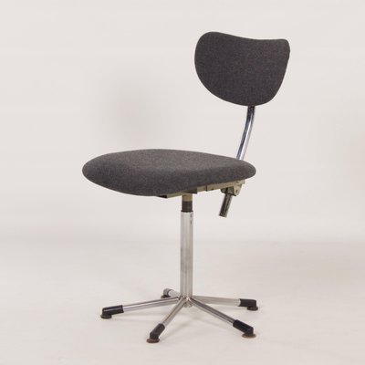 Vintage Grey Desk Chair, 1960s-ZT-1287066