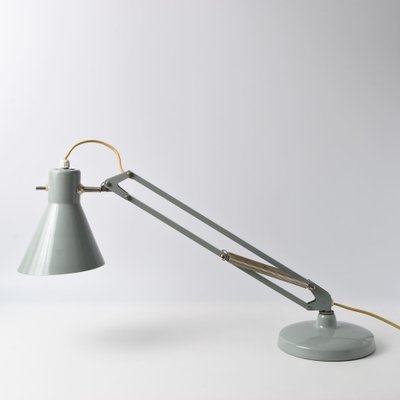 Vintage Grey Luxo L-9 Desk Lamp, 1960s-IXK-1817496