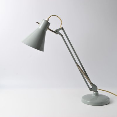 Vintage Grey Luxo L-9 Desk Lamp, 1960s-IXK-1817496