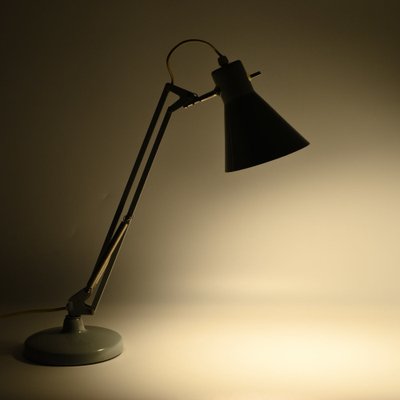 Vintage Grey Luxo L-9 Desk Lamp, 1960s-IXK-1817496