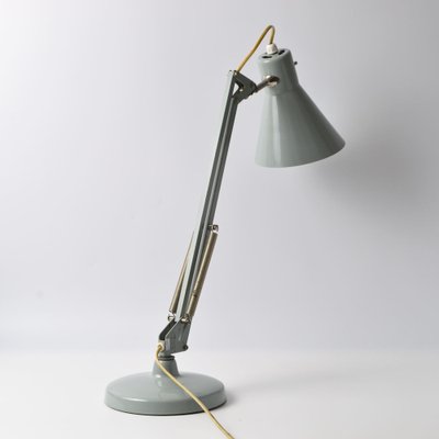 Vintage Grey Luxo L-9 Desk Lamp, 1960s-IXK-1817496