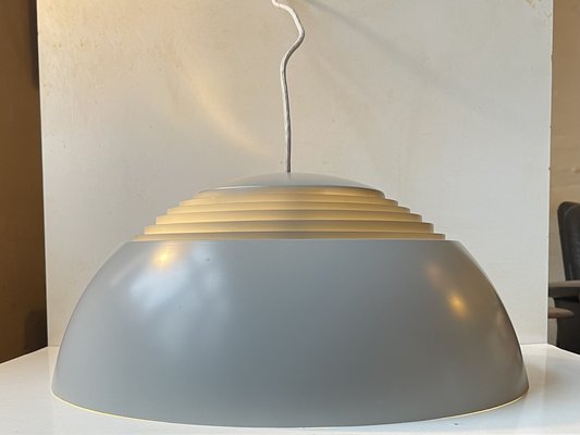 Vintage Grey SAS Royal Ceiling Lamp by Arne Jacobsen Louis Poulsen, 1960s-LCR-1787477