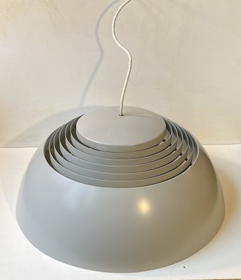 Vintage Grey SAS Royal Ceiling Lamp by Arne Jacobsen Louis Poulsen, 1960s-LCR-1787477