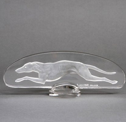 Vintage Greyhound Mascot by René Lalique, 1920s-DNG-704881