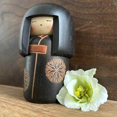 Vintage Gunma Kokeshi Doll by Sansaku Sekiguchi, Japan, 1970s-DWL-1799102