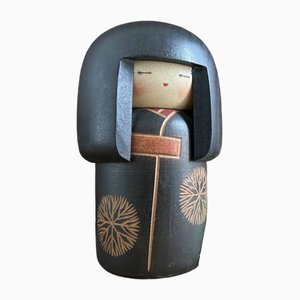 Vintage Gunma Kokeshi Doll by Sansaku Sekiguchi, Japan, 1970s-DWL-1799102