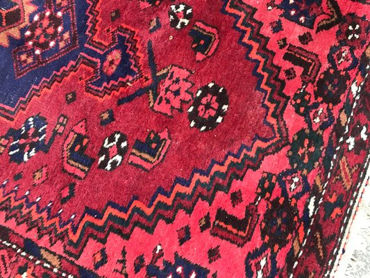 Vintage Hamadan Wool Rug-YMM-1156991