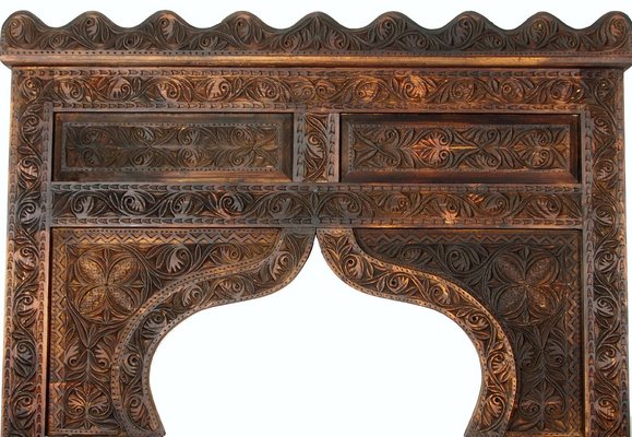 Vintage Hand Carved Wooden Hall Console Tables, 1990s-UZN-1409069