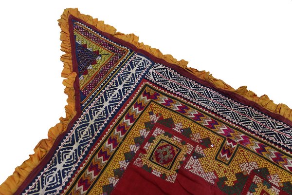 Vintage Hand Embroidered India Wall Hanging, 1920s-UZN-1451184