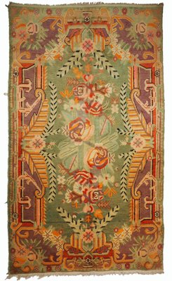 Vintage Hand Knoted Khotan Samarkand Rug, 1920s-UZN-1398466