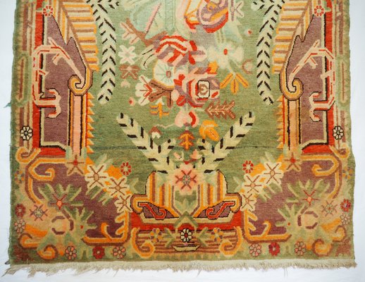 Vintage Hand Knoted Khotan Samarkand Rug, 1920s-UZN-1398466