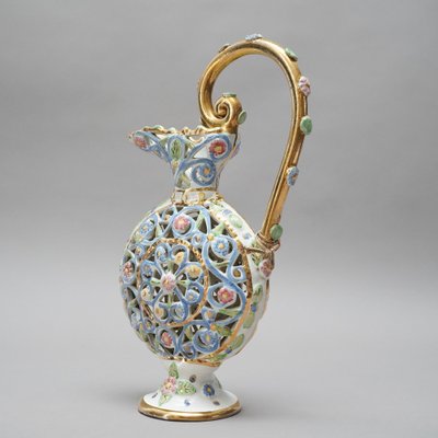 Vintage Handle Jug from Guerrieri Murano Krug, 1950s-RST-1369594