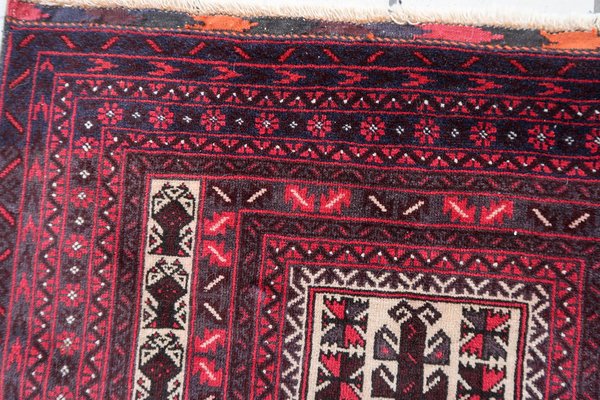 Vintage Handmade Afghan Baluch Prayer Rug, 1960s-JZV-1725696