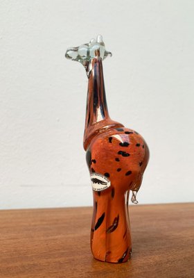 Vintage Handmade African Glass Giraffe from Ngwenya Glass-UAH-1209543