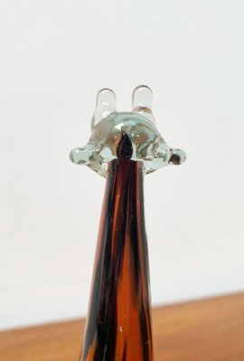 Vintage Handmade African Glass Giraffe from Ngwenya Glass-UAH-1209543