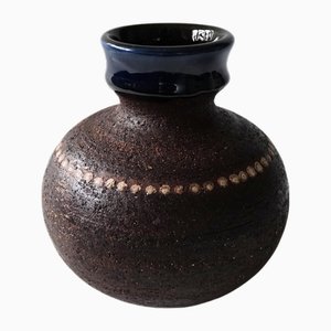 Vintage Handmade Ceramic Urn from Gabriel, Sweden, 1960s-JKV-2031839