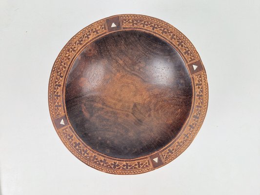 Vintage Handmade Ceremonial Kava Bowl, 1930s-AXJ-2020471