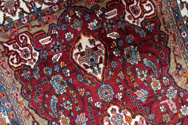 Vintage Handmade Middle Eastern Style Mahal Rug, 1950s-JZV-1703304