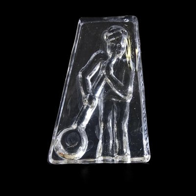 Vintage Handmade Sculpture of Glass Blower from Lindshammar-JKV-2031844