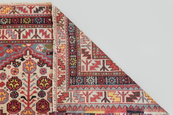 Vintage Handwoven Azerbaijani Rug-AOI-1295397