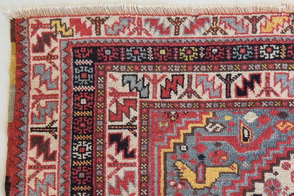 Vintage Handwoven Azerbaijani Rug-AOI-1295397