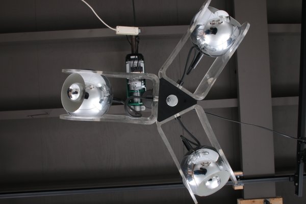 Vintage Hanging Lamp by Insta Elektro, Germany, 1960s-EZZ-1123633